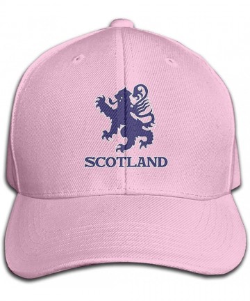 Baseball Caps Hengteng Design Hat Scotland Scottish Royal Lion Coat of Arms King of Scots Adult Funny Baseball Hat - Pink - C...