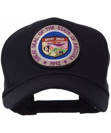 Baseball Caps US Western State Seal Embroidered Patch Cap - Arizona - CC11FIUCLJH $22.56