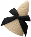 Sun Hats Floppy Straw Sun Hat UPF 50 Wide Brim Beach Summer Hats Packable - (Hat + Detachable Face Shield)_00763beige - CG199...