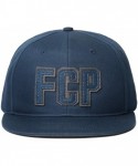 Baseball Caps Adult Unisex FC Porto Basic Snapback Hat- Navy/Blue/Gray- One Size - CN12H4GY83T $42.02
