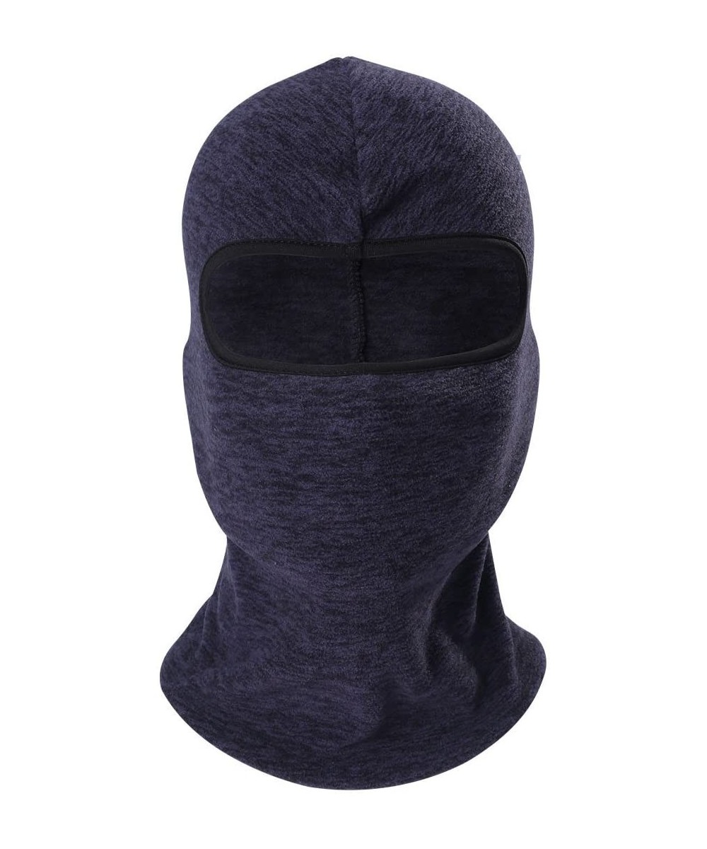 Balaclavas Cationic Fabric Balaclava Masks Winter Thermal Fleece Full Face Mask Neck Warmer - A02 - Royal Blue - CG186OHRHDU ...