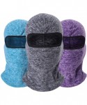 Balaclavas Cationic Fabric Balaclava Masks Winter Thermal Fleece Full Face Mask Neck Warmer - A02 - Royal Blue - CG186OHRHDU ...