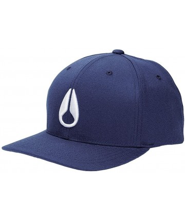 Baseball Caps Men's Deep Down Ff Athletic Fit Hat - Navy - C7118017H8L $65.92