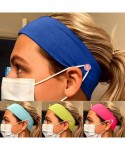 Headbands Headband Protection Protect Multifunctional Friends - Light Yellow - C4198ZTLGK9 $13.26