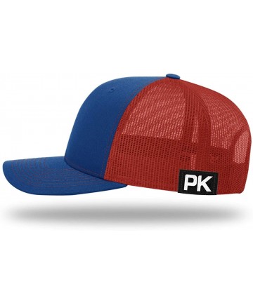 Baseball Caps Trump Train Hat with Mesh Back - Royal Blue / Red Mesh - C7192UDQRE8 $44.79