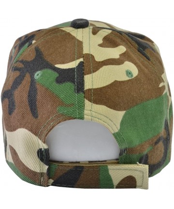 Baseball Caps Donald Trump Make America Great Again Hats Embroidered 10-000+ Sold - Camo - CH1203GED4L $18.94