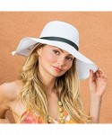 Sun Hats Women's Harper Sun Hat - UPF 50+ Sun Protection- Packable - White - C412O1U0AKU $58.03