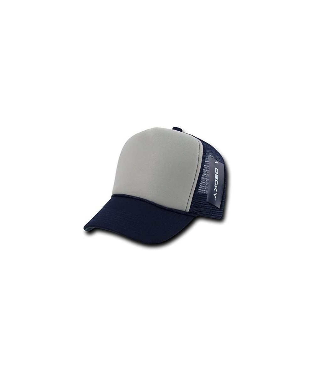 Baseball Caps Ind. Mesh Cap - Navy/Grey - CO117KWDM9T $13.28