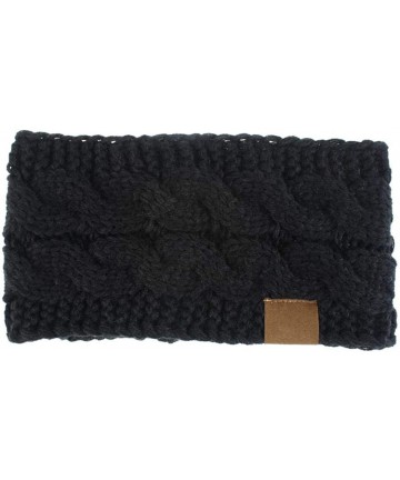 Cold Weather Headbands Women's Winter Headbands Cable Knitted Headbands- Chunky Ear Warmers Suitable for Daily Wear and Sport...