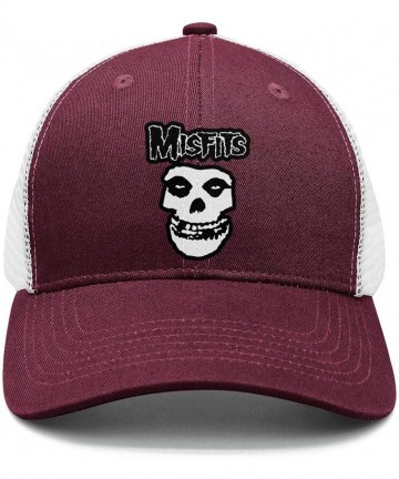 Baseball Caps Men&Women The-Misfits-Logo- Peaked Cap Vintage Trucker Hat - The Misfits Logo - CW18K5XH4H8 $28.09