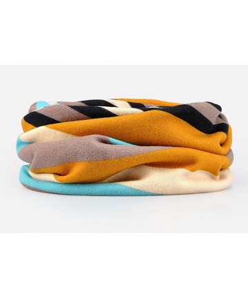Skullies & Beanies Unisex Amazing Hat and Scarf Dual-use Multifunctional Knit Headband - Multi Color 5 - CM186EHRY5S $16.26