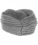 Cold Weather Headbands Women's Warm Crochet Turban Headband Bulky Crochet Twist Headwrap - I - CP18M6ESLEN $17.77