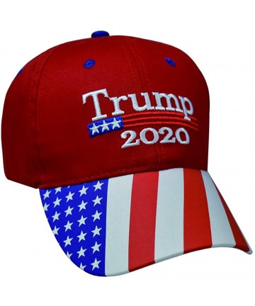 Baseball Caps Trump Cap 2020 Keep America Great USA Baseball Caps Embroidered Donald Trump Hat Adjustable hat - CN18XO2UCUK $...