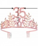 Headbands Birthday Decorations Supplies Princess Rhinestone - CD18A8NZ5GE $18.91