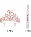 Headbands Birthday Decorations Supplies Princess Rhinestone - CD18A8NZ5GE $18.91