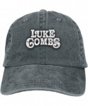 Baseball Caps Luke Combs Denim Hat Fashion Can Adjust Denim Cap Baseball Cap Unisex - Deep Heather - CP18SQIERET $20.52