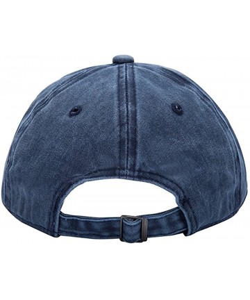 Baseball Caps Hip Hop Snapback Casquette-Embroidered.Custom Flat Bill Dance Plain Baseball Dad Hats - Retro Navy - C618HK6RX6...