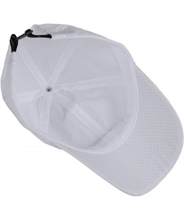 Baseball Caps Mesh Baseball Cap Quick Dry Cooling Sun Hat Unstructured Portable Sports Cap for Hiking Golf Running Tennis - C...