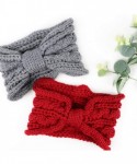 Cold Weather Headbands Crochet Turban Headband for Women Warm Bulky Crocheted Headwrap - Zf 4 Pack - CQ18ZIGGL9E $15.32