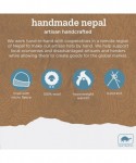 Skullies & Beanies Nepal Men's Jackson Fleece Lined Wool Hand Knit Beanie - Charcoal - CA11K5POV1V $39.43