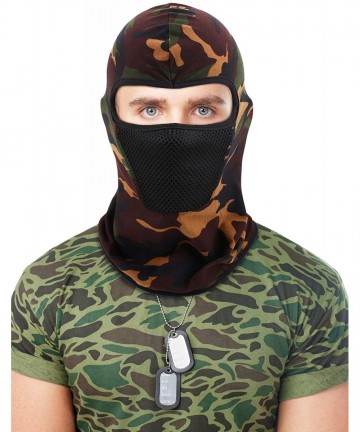 Balaclavas 6 Pieces Balaclava Face Mask Motorcycle Mask Windproof Camouflage Fishing Cap Face Cover for Sun Dust Protection -...