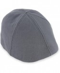 Newsboy Caps Belfry Vega Flat Caps in Black Grey - Grey - C81889MH2QH $51.78