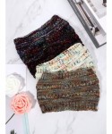 Skullies & Beanies 4 Pieces Women Winter Knitted Horsetail Headband Crochet Beanie Cable Knit Headwrap - CE18YA5WZTW $18.90