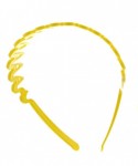 Headbands Women's Zig Zag Rake Headband (Yellow) - Yellow - CG1874TARS0 $19.09