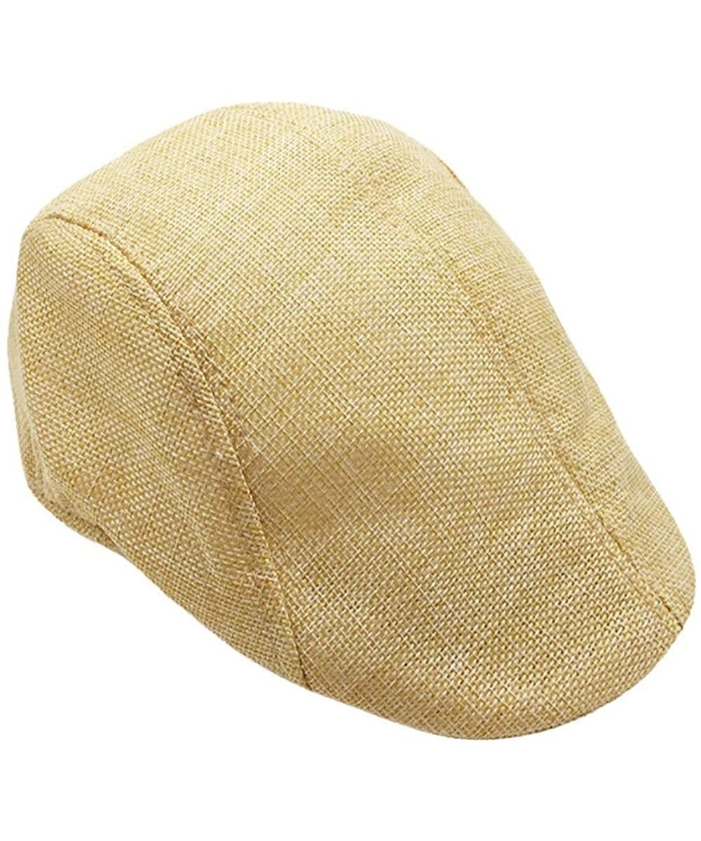 Newsboy Caps OldSch001 Men Summer Visor Newsboy Hat Sunhat Mesh Running Sport Casual Breathable Beret Flat Driving Hat Cap - ...