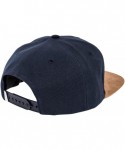 Baseball Caps Port Snapback Hat - Men Women Premium Baseball Cap Dad 5-Panel Strapback Hip Hop Urban Acrylic Suede - C2185783...