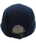 Sun Hats Kids Sun Protection Hat Lightweight Mesh Flap Cap Quick Dry Detachable - Dark Blue - C518E7ODDMW $20.32