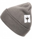 Skullies & Beanies Solid Color Long Beanie - Charcoal - CO112V0795N $14.38