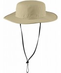 Baseball Caps Port Authority?C920 Unisex Outdoor Wide Brim Hat - Chocolate Heather - CO12BX2L94B $39.02