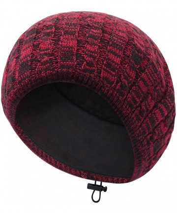 Skullies & Beanies Womens Snood Hairnet Headcover Knit Beret Beanie Cap Headscarves Turban-Cancer Headwear for Women - 1701-7...