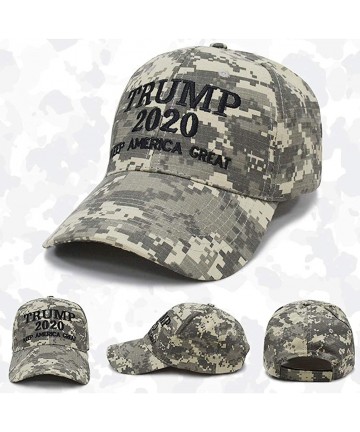 Baseball Caps Donald Trump 2020 Keep America Great Hat Camo MAGA Hat Adjustable Baseball Cap - Camo 04 - C718W83I8A3 $13.49