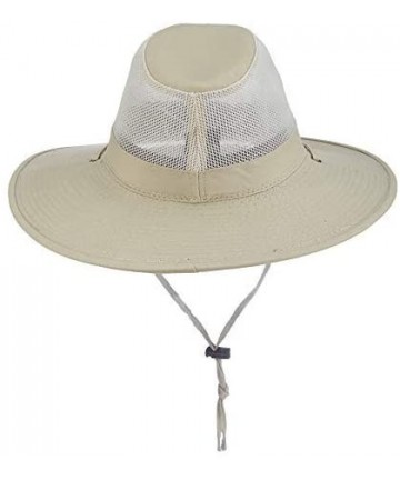 Sun Hats Outdoors Solarweave Treated Cotton Hat - Oatmeal - CW113JLJB7H $52.06