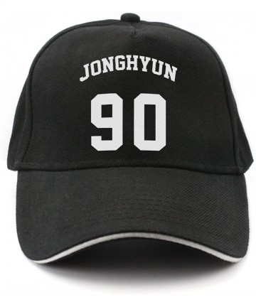 Baseball Caps Kpop Shinee Member Name and Birth Year Number Baseball Cap Fanshion Snapback with lomo Card - Jong Hyun - CP188...