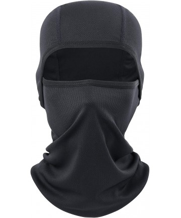 Balaclavas Balaclava - Breathable Face Mask Windproof Dust Sun UV Protection - Balaclava (Black and White) - CC18D32H3SZ $27.33