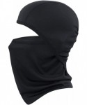 Balaclavas Balaclava - Breathable Face Mask Windproof Dust Sun UV Protection - Balaclava (Black and White) - CC18D32H3SZ $27.33