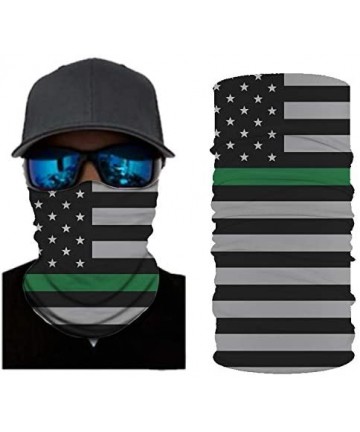 Balaclavas Stripes USA Flag Print Balaclava and Cool Skull Stars for Men Women Dust Wind Mask Neck Gaiter - Cy-wftj-190 - CG1...