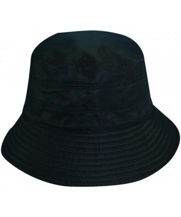 Bucket Hats Classico Women's Nylon Water Repellent 3 Inch Brim Lined Rain Hat - Khaki - C0111X5K0RV $31.33