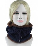 Balaclavas Warmer Balaclava Knit Thicken Fleece Lined Hat Windproof Winter Outdoor Ski Neck Warmer - Style 1-khaki - CO18KNAH...