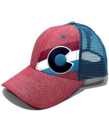 Baseball Caps Incline Bonfire Colorado Trucker Hat - CR18ONW9Q49 $42.98