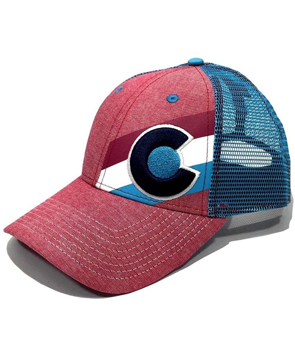 Baseball Caps Incline Bonfire Colorado Trucker Hat - CR18ONW9Q49 $42.98