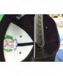 Baseball Caps Dominican Republic Shield Snapback Cap - Black - CD12O5OI0WE $36.54