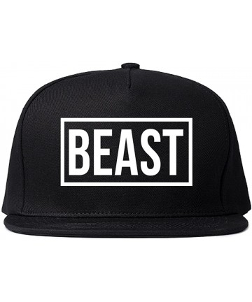 Baseball Caps Beast Snapback Hat Cap - C012N8YJ0GL $29.86