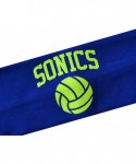 Headbands Design Your Own Personalized VOLLEYBALL Cotton Stretch Headband with GLITTER Text And CUSTOM Name - CK122MQKBQJ $20.73