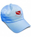 Baseball Caps Soft Baseball Cap Scuba Diving Instructor B Embroidery Dad Hats for Men & Women - Light Blue - CQ18ZG3MHWQ $21.45