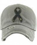 Baseball Caps Pink Ribbon Breast Cancer Awareness Vintage Distressed Baseball Hat Cap - (7.1) Moss Camo Ribbon - C418HES5E4A ...