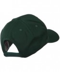 Baseball Caps Treble Clef with Notes Embroidered Cap - Green - CF11IH3LZ9J $29.15